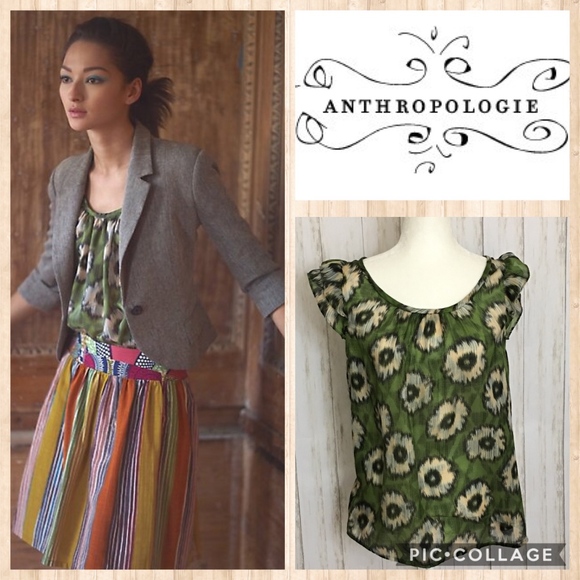 Anthropologie Tops - Anthropologie Edme & Esyllte Springing Season Top